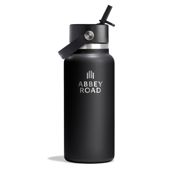 32 oz WM Flex Straw Bottle - Hydro Flask + Abbey Road Q9