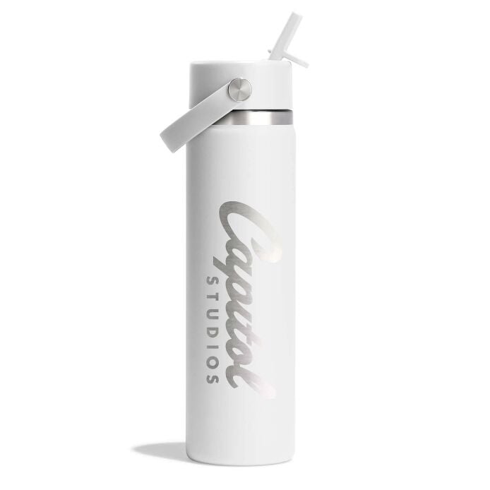 24 oz WM Flex Straw Bottle - Hydro Flask + Capitol Studios A8